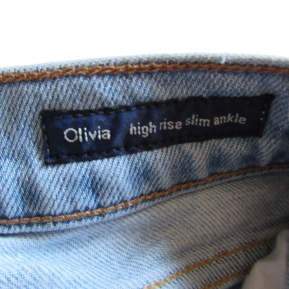 Citizens Of Humanity Cutoff Shorts 30 Premium Vintage Olivia DIY Cut Light Wash - Picture 7 of 9